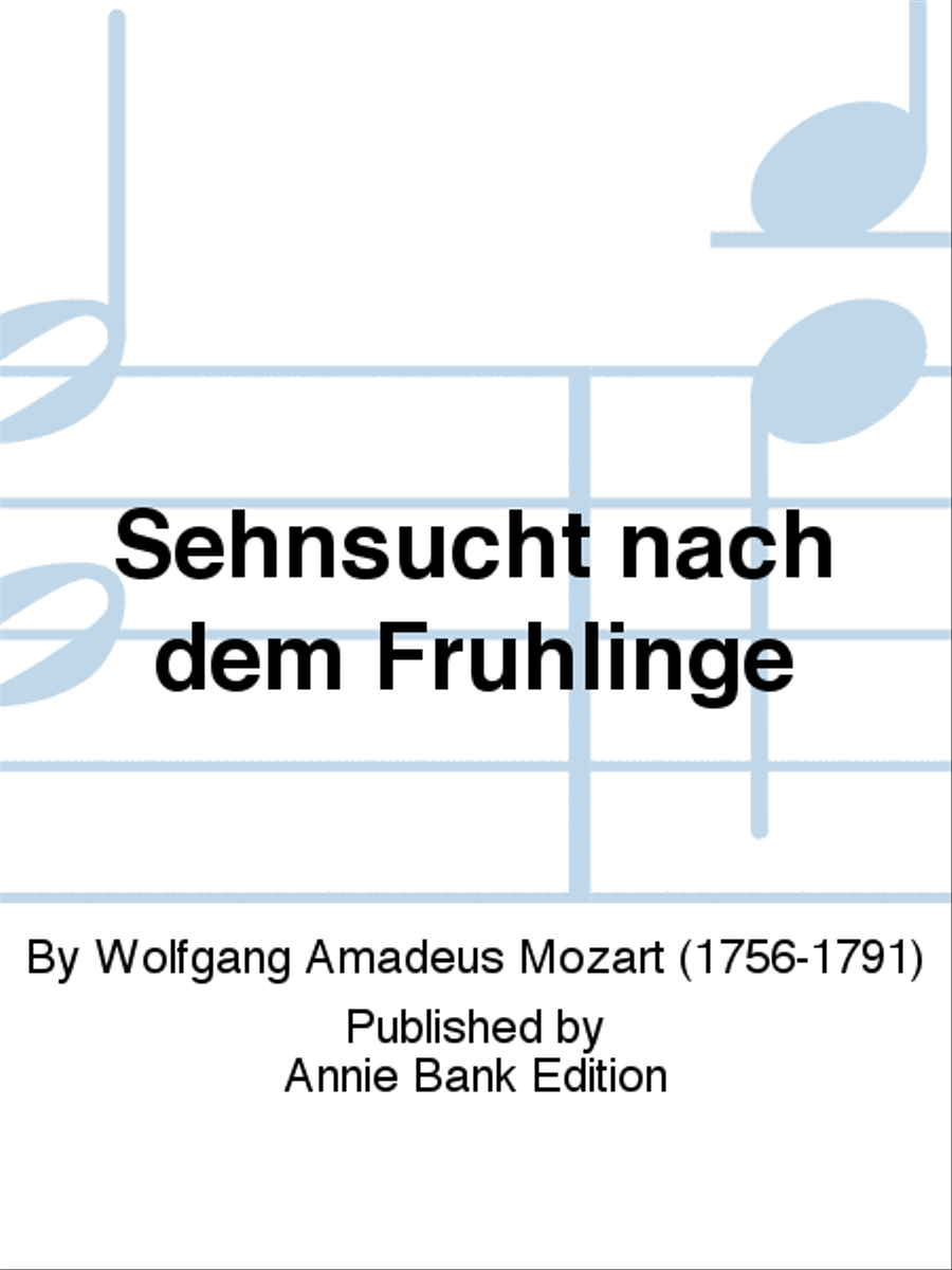 Sehnsucht nach dem Frühlinge 4-Part scores gallery preview page 1
