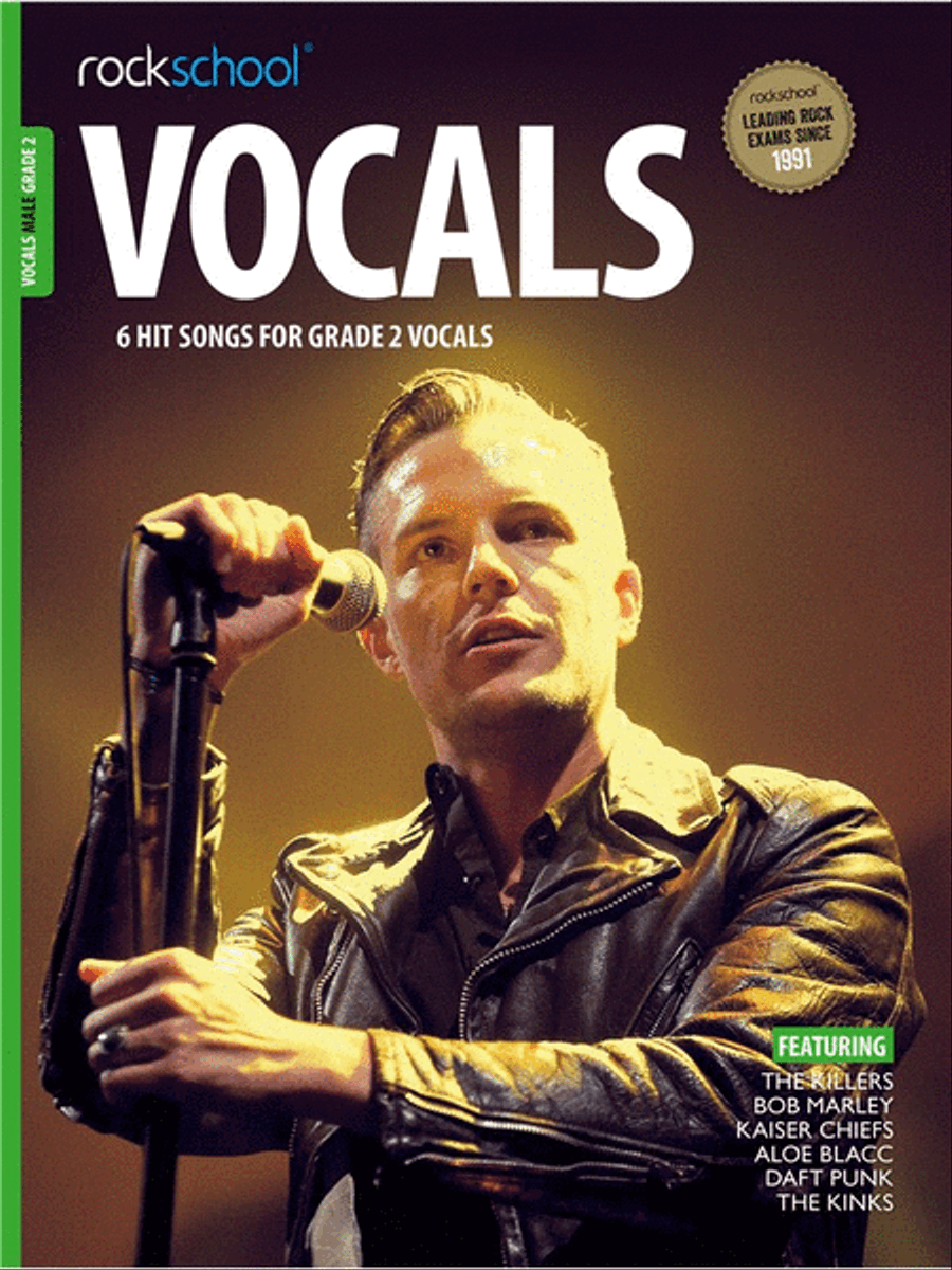 Rockschool: Vocals Grade 2 - Male (2014) scores gallery preview page 1