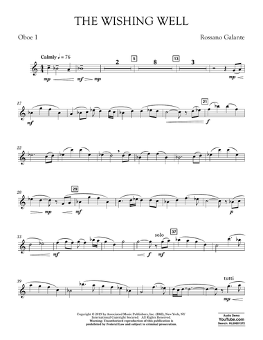 The Wishing Well - Oboe 1
