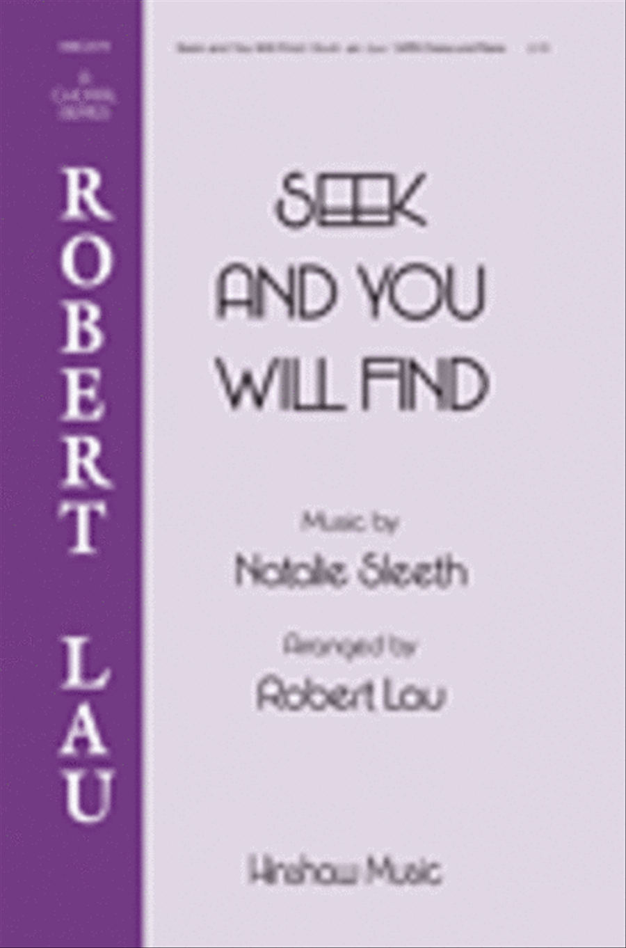 Seek and You Will Find Seek and You Will Find 4-Part scores gallery preview page 1