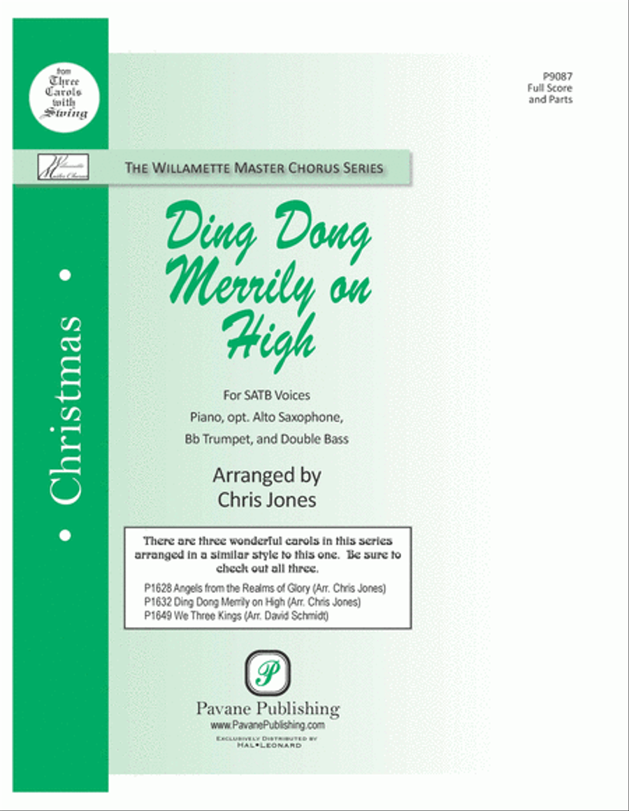 Ding Dong Merrily on High Choir scores gallery preview page 1