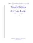[Gideon] German Songs (High Voice)