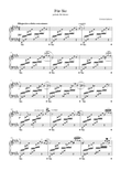 Für Sie - prelude for piano