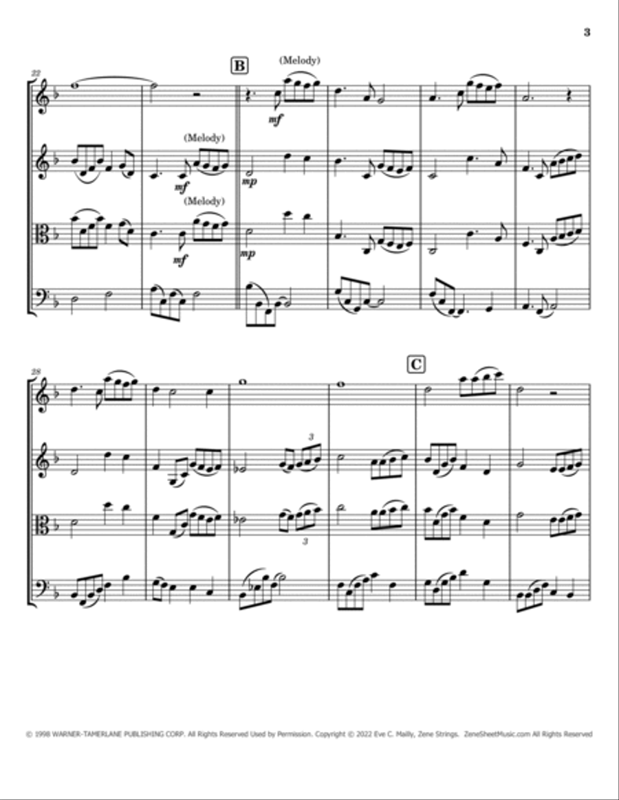 The Prayer String Trio scores gallery preview page 3