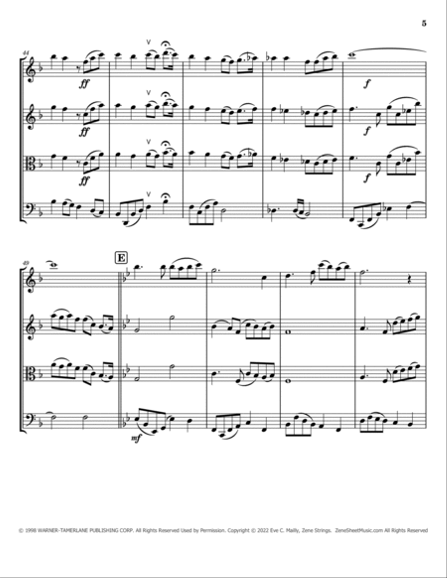 The Prayer String Trio scores gallery preview page 5