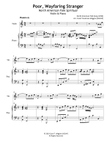 Poor, Wayfaring Stranger (Violin & PIano)