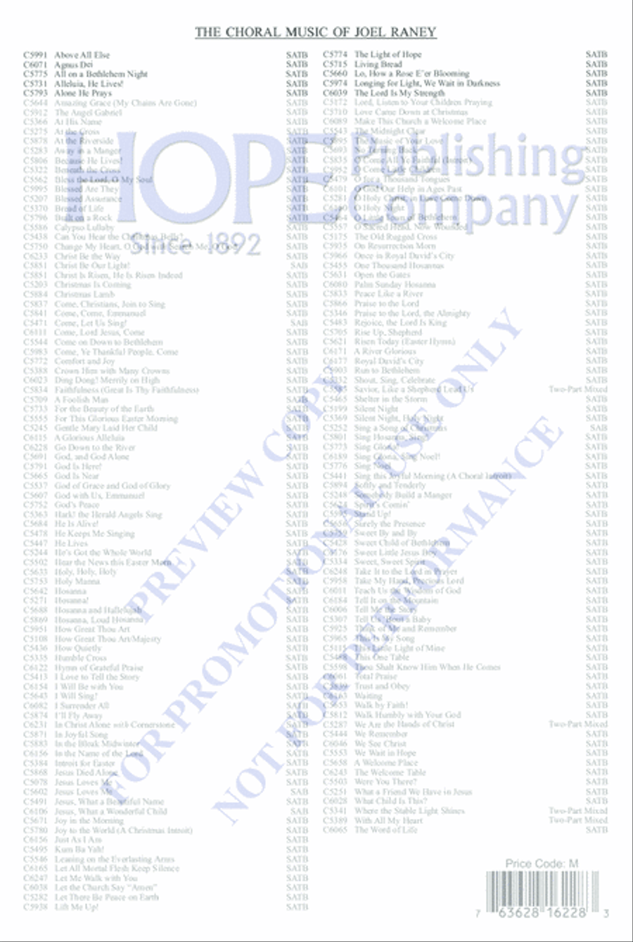 Go Down to the River Go Down to the River 4-Part scores gallery preview page 12