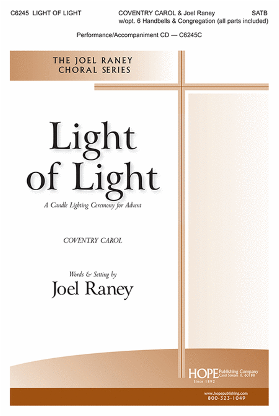 Light of Light: A Candle Lighting Ceremony for Advent 4-Part scores gallery preview page 1
