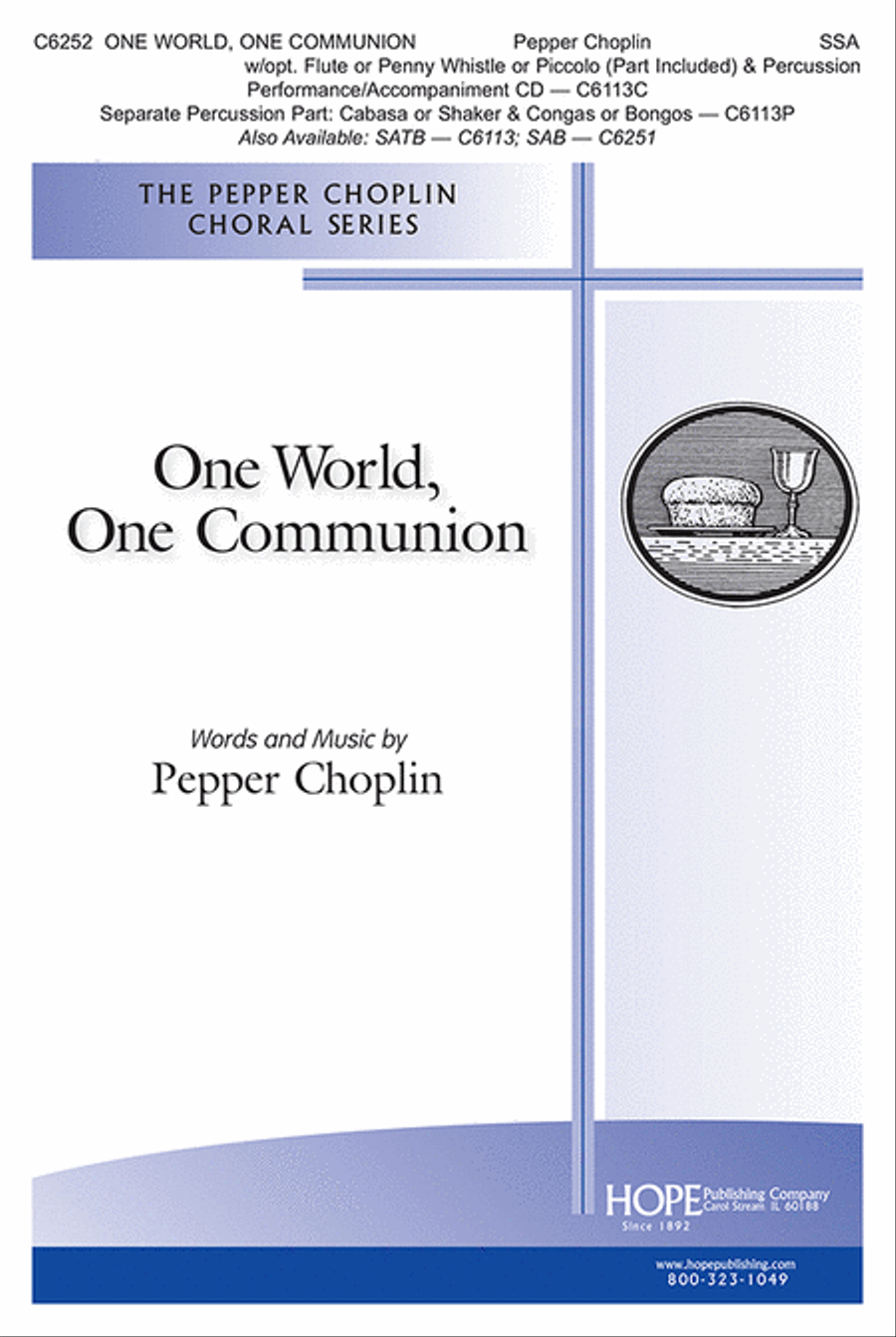 One World, One Communion One World, One Communion SSA scores gallery preview page 1