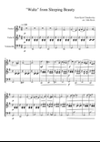 Waltz from Sleeping Beauty 2Vn1Vc