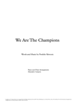 We Are The Champions