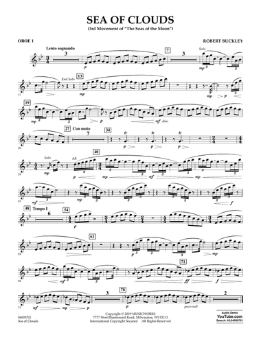 Sea of Clouds - Oboe 1