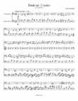 Franz Simandl Étude no. 2 in F Major (Andante con moto) for Two Double Basses