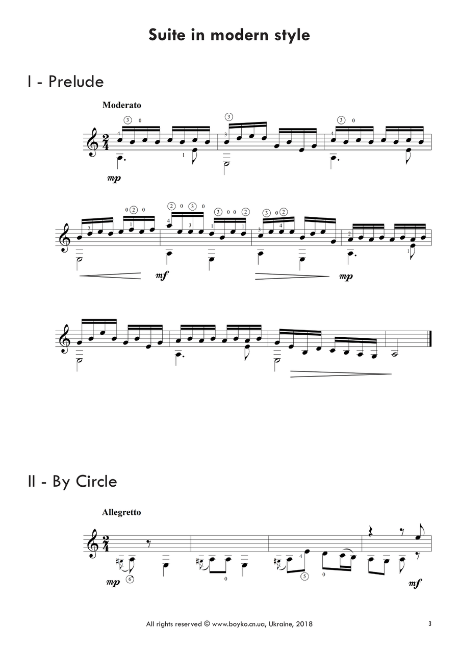 Kids Suites Electric Guitar scores gallery preview page 3