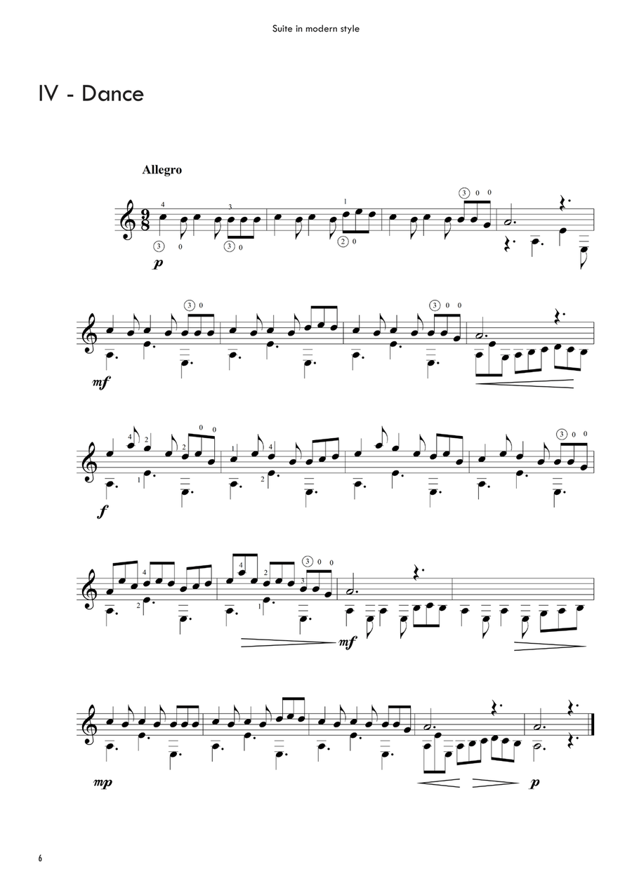 Kids Suites Electric Guitar scores gallery preview page 6
