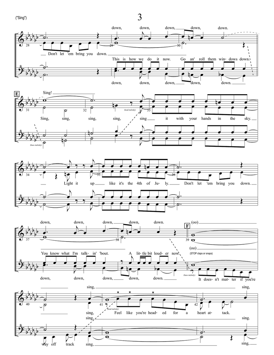 Sing SSAA scores gallery preview page 3