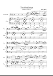 The Godfather, Pour Violoncelle Et Piano
