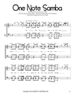 One Note Samba (samba De Uma Nota So)