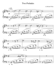 Two Preludes for Solo Piano