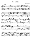 Four Preludes