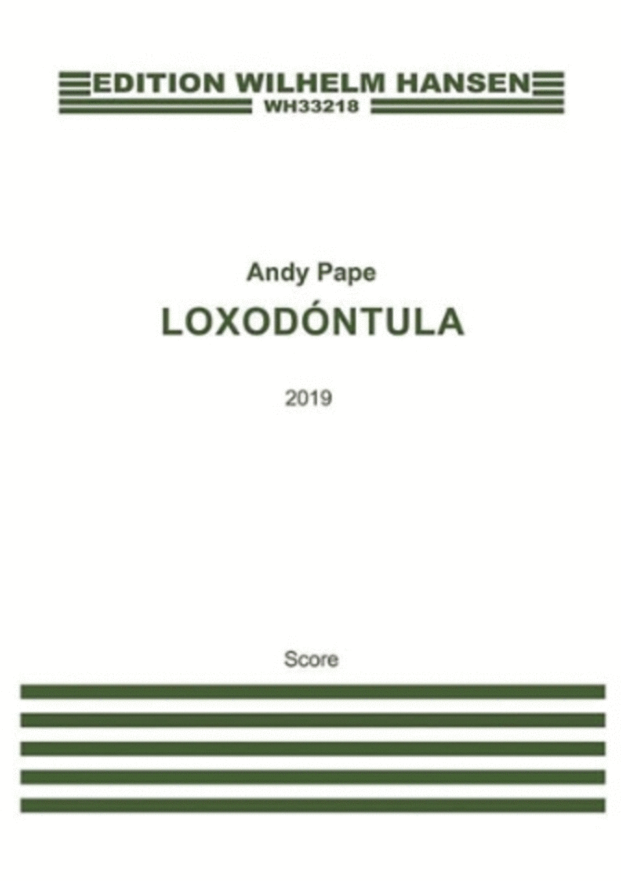 Loxodóntula Loxodóntula Piano Solo scores gallery preview page 1