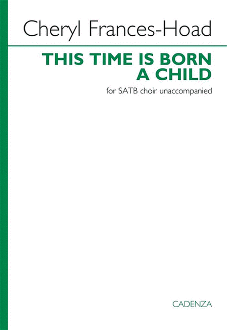 This Time Is Born a Child 4-Part scores gallery preview page 1