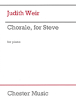 Chorale, for Steve