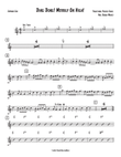 Ding Dong! Merrily on High! Sax Quartet SATB or AATB
