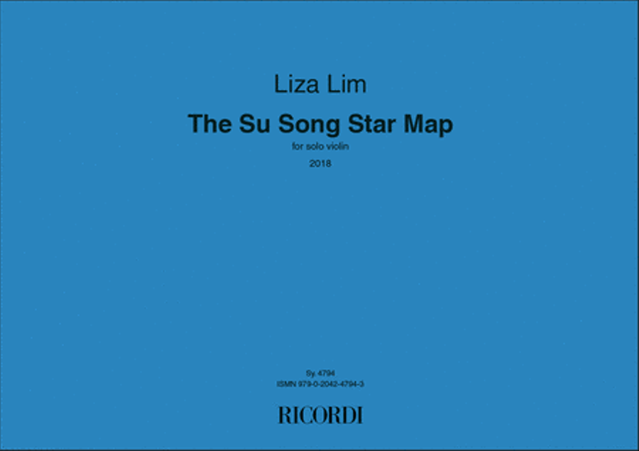 The Su Song Star Map Violin Solo scores gallery preview page 1