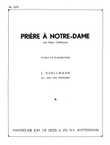 Priere A Notre Dame