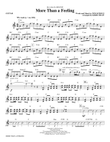 More Than a Feeling (arr. Kirby Shaw) - Guitar