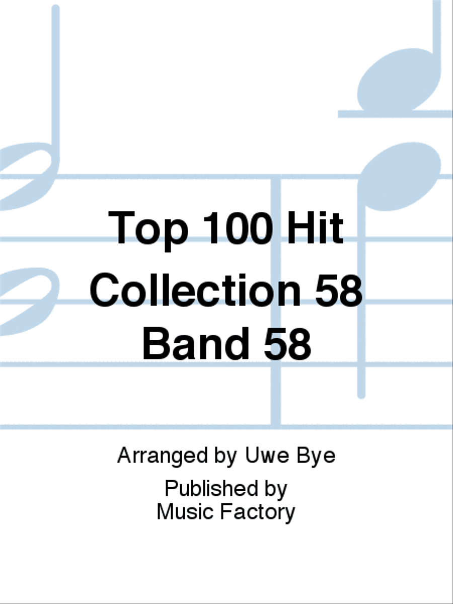 Top 100 Hit Collection 58 Band 58 Organ scores gallery preview page 1