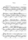 Theme for Piano