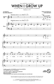 When I Grow Up (from Matilda: The Musical) (arr. Roger Emerson) mini preview