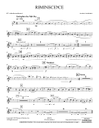 Reminiscence - Eb Alto Saxophone 1