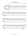 concert etude no.3