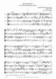 Sonata Op.34-1 for Three Violins & Viola