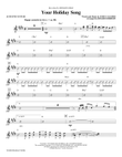 Your Holiday Song (arr. Roger Emerson) - Acoustic Guitar
