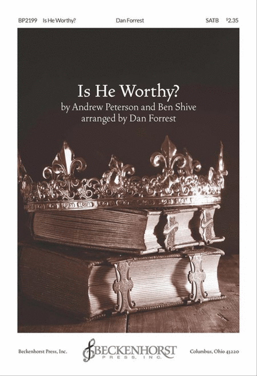 Is He Worthy? (octavo) [SATB choir] 4-Part scores gallery preview page 1
