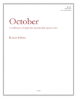 October - A Collection of Intermediate Piano Pieces