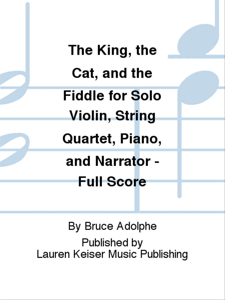 The King, the Cat, and the Fiddle Violin Solo scores gallery preview page 1