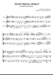 Husby Bridal March (for 3 violins or 2 violins and viola)