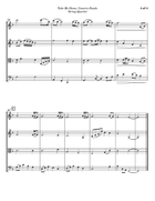 Take Me Home, Country Roads String Quartet scores gallery preview page 4
