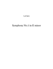 Symphony No.1, 1st movement