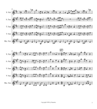 Super Mario Bros Theme Woodwind Quintet scores gallery preview page 5