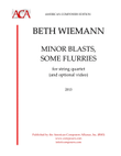 [Wiemann] Minor Blasts, Some Flurries