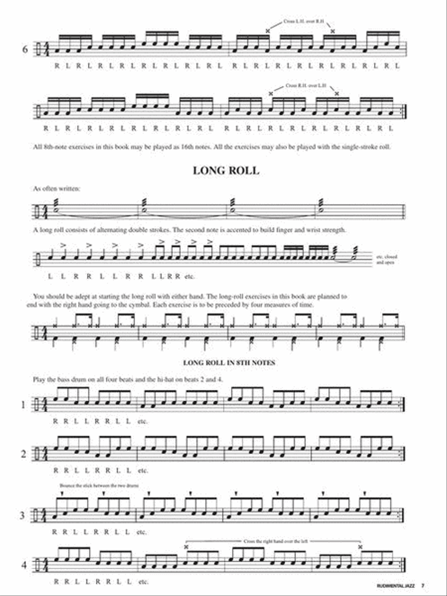 Rudimental Jazz Rudimental Jazz Drums scores gallery preview page 8