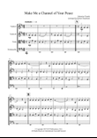 Make Me A Channel Of Your Peace (prayer Of St. Francis)