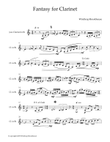 Fantasy for Clarinet