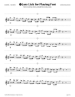 Jazz Lick #21 for Playing Fast